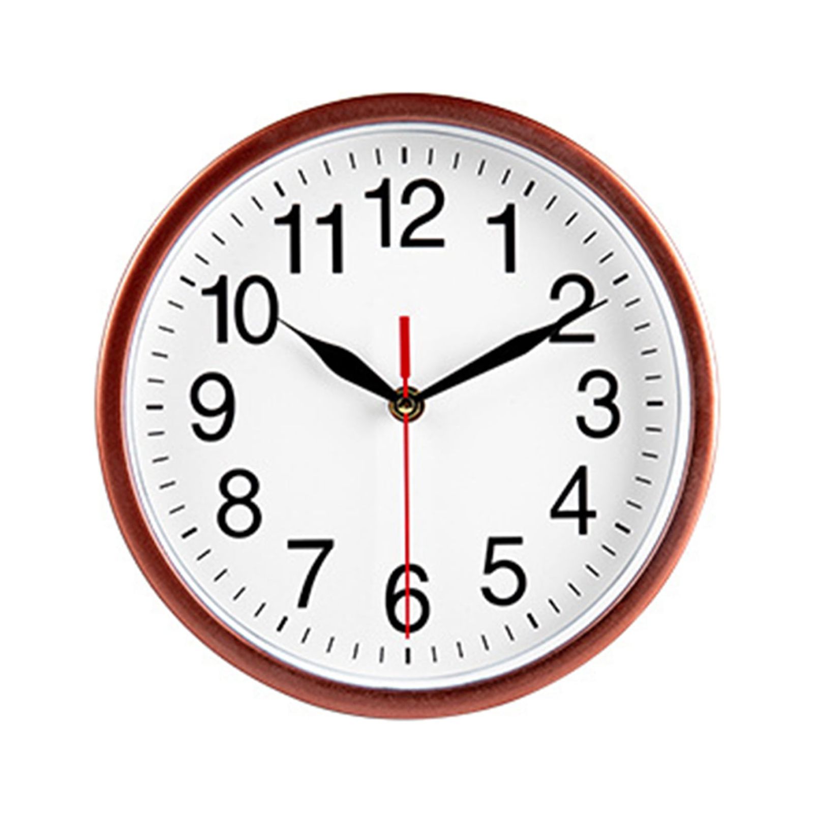 Honrane Quartz Clock for Seniors Ultraquiet Wall Clock Quartz Clock