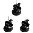 thumbnail image 1 of HonstMatter Cute Pumpkin Animal Ornament, Sleeping Halloween Decor With Witch Hat, Hanging Pendant For Tree And Window, 1 of 7