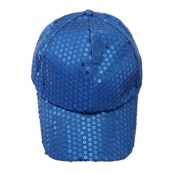 Hontri Baseball Caps for Women Clearance! New Fashion Unisex Pure Color Sequined Hats Baseball Caps Blue