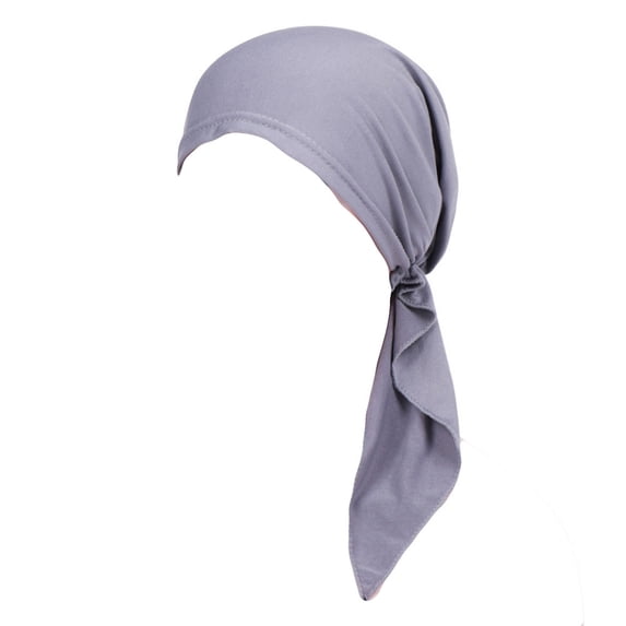 Hontri Baseball Cap Women's Muslim Elastic Hijab Cap Chemotherapy Cap Hair Loss Hijab Scarf Cap Hat