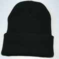 thumbnail image 1 of Hontri Baseball Caps On Sale, Unisex Casual Knitted Hat Hip Hop Hat Warm Winter Ski Hat Hat Black, 1 of 2