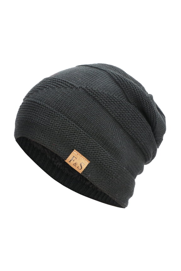Beanie for Women Skull Cap Men Womens Autumn And Winter Fashion Warm Pullover Hat Stacking Cap Ear Cap Frost Proof Cap Caps Men Women Black