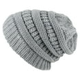 thumbnail image 1 of Hontri Beanie in Sale, The Most Popular Custom Brand Winter Thick Warm Wool Cuffed Thick Knitted Hat for Women Knit Hat, 1 of 6