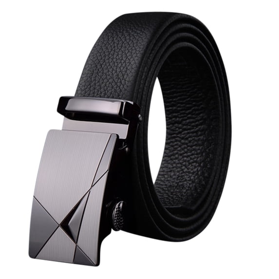 Hontri Belt Men Mens Belt, Ratchet Belt Leather, Slide Belt with Easier Adjustable Buckle Mens Belt