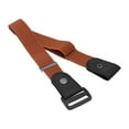 thumbnail image 1 of Hontri Belt in Sale, No Buckle Elastic Invisible Waistband Jeans Without Protruding Waistband Belts for Women Khaki, 1 of 6