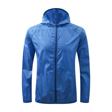 Hontri  Breathable Adult Sunshade Outdoor Street Riding Mountaineering Clothing Sun Clothing Blue L under $10