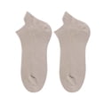 thumbnail image 1 of Hontri Cotton Socks in Clearance, Male Adult Teenager Summer Solid Ultra Thin Breathable Trend Retro Socks, Male Khaki One Size, 1 of 7