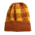 thumbnail image 1 of Hontri Fisherman Beanie Winter Brush Lined Soft Warm Knit Cap Ski Sock Cuff Cap Caps Men Women Coffee, 1 of 3