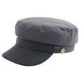 thumbnail image 1 of Hontri French Beret Hat in Sale, Men's And Women's Hats Retro Beret Flat Top Comfortable Breathable Peaked Cap 1Pc Hat, 1 of 2