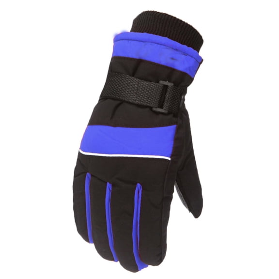 Hontri Gloves Mittens in Clearance, Winter Outdoor Kids Boys Girls Snow Skating Snowboarding Windproof Warm Ski Gloves, Unisex Blue One Size