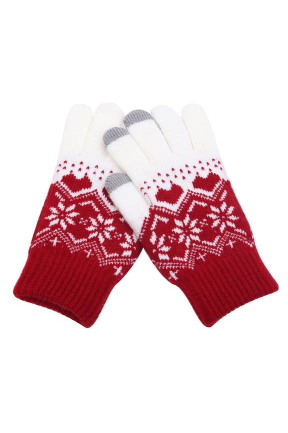 Gloves for Women Cold Weather Weatherwarm for Cold Thermal Gloves Running Women Gloves Winter for Gloves Gloves for Women Red