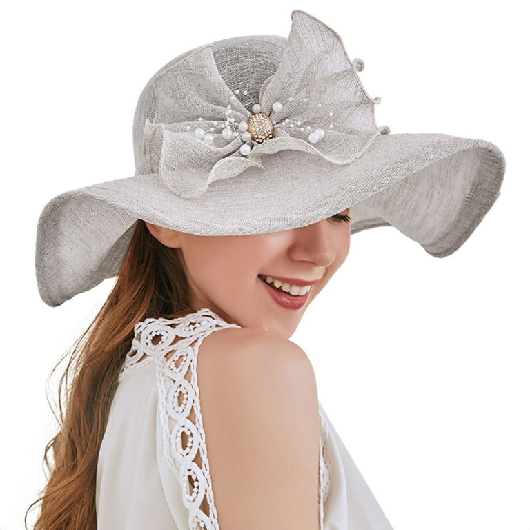 ladies dress hats for sale BW9041-Black dress hats for women