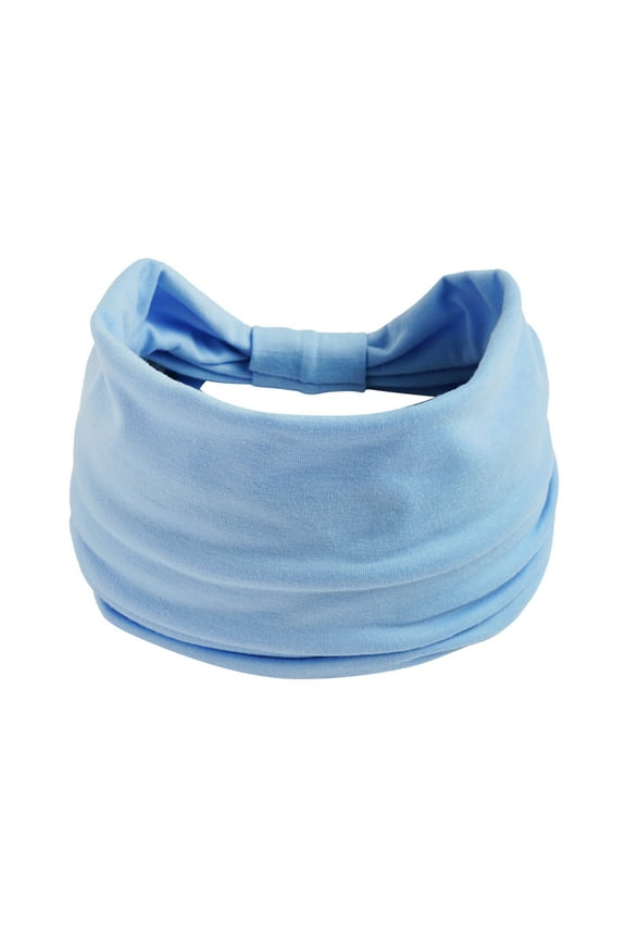 Headbands for Women Non Slip Wide Elastic Headband Hair Headband Ladies Yoga Hijab Exercise Wicking Headband Elastic Non-Slip Headband Knotted Running Sports Headband Headband Fabric