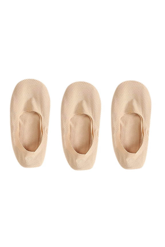 No Show Socks Men in Sale, Breathable Ice Stockings Men's Fashionable Cotton Ice Silk Soft Non-Slip Thin Sports Socks Socks Beige