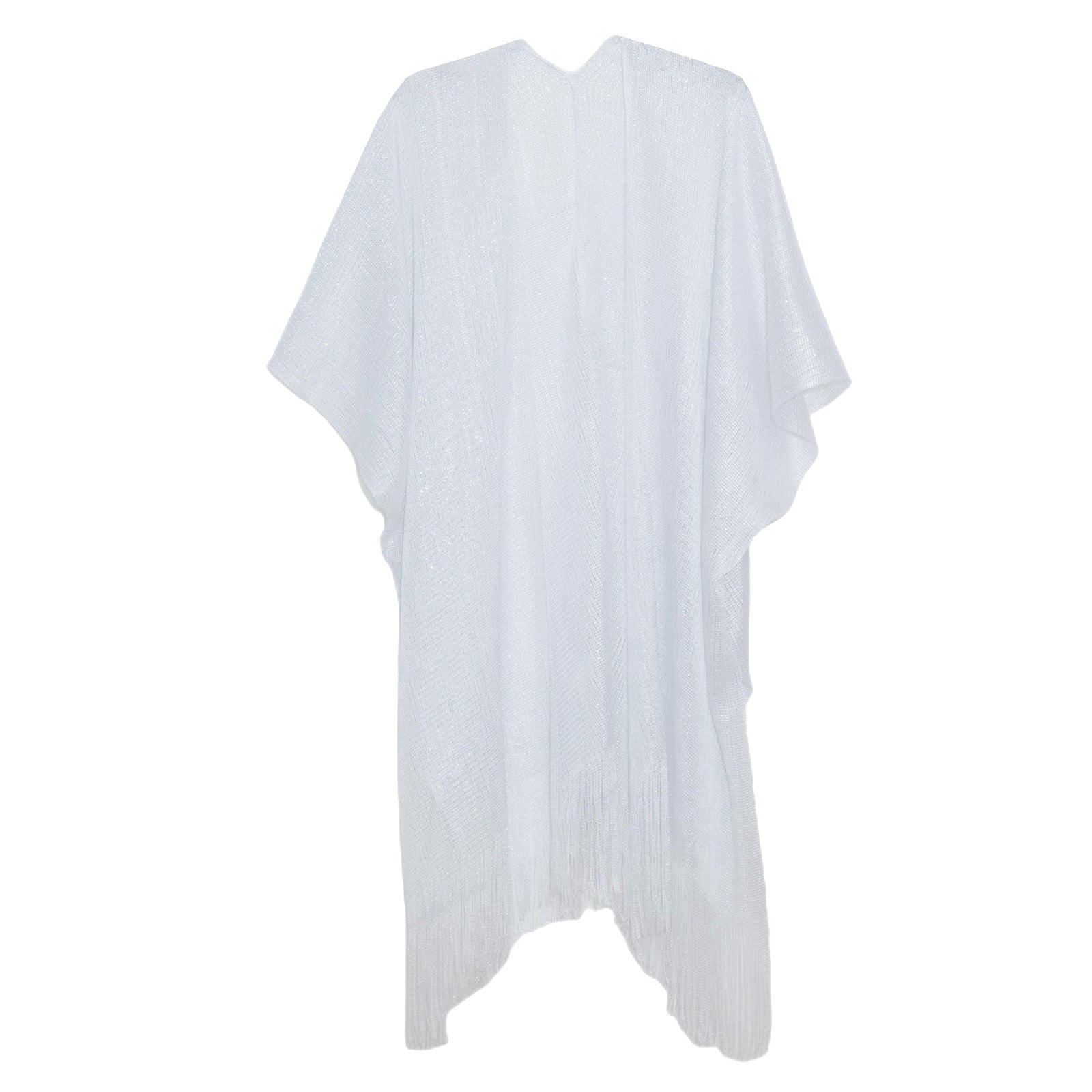 Women Thin Pure Color Tassel Shawl Scarf
