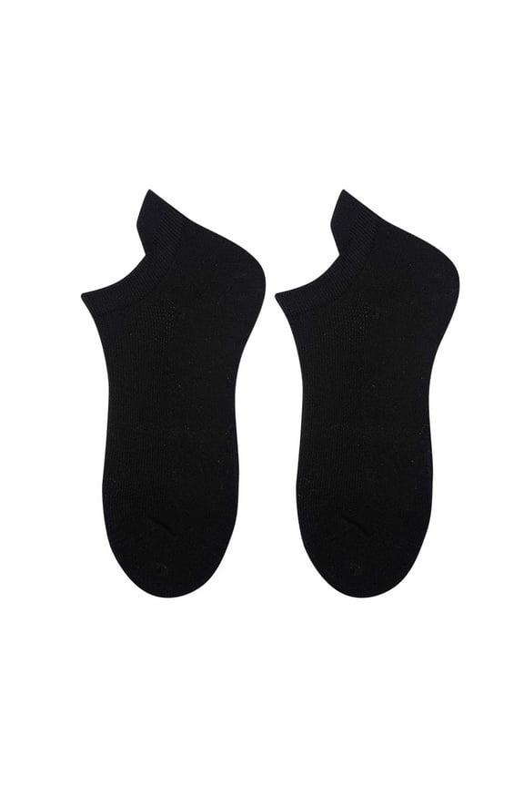 Slouchy Socks for Women Male Adult Teenager Summer Solid Thin Breathable Retro Socks Boot Socks for Women Black
