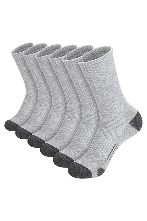 Slouchy Socks for Women Men's Basketball Socks Solid Color Short Socks 5 Boot Socks for Women Gray 1
