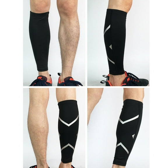 Hontri Socks in Sale, Calf Compression Sleeve Leg Performance Supports Shin Splints and Calf Pain Relief 1 Pc Calf Socks Black