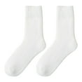 thumbnail image 1 of Hontri Stockings in Sale, Thermal Socks for Men and Women Heated Winter Boot Socks Cold Weather Warm Plush Socks Women's Gifts 1X Socks White, 1 of 4