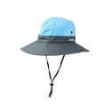 thumbnail image 1 of Hontri Sun Hat in Sale, Women's Uv Protection Wide Visor Cool Mesh Ponytail Hole Hat Foldable Hat Beach Hat Blue, 1 of 8