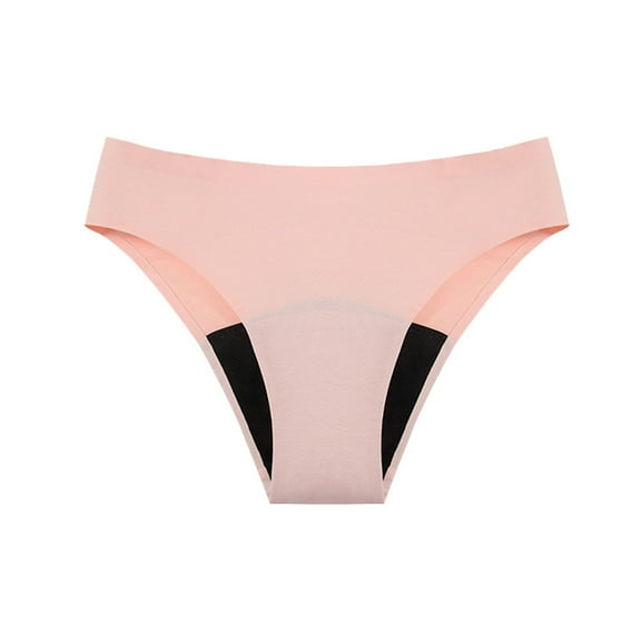 Hontri Women's Period Swimwear - 4-Layer Leak Proof Bikini Bottom - Comfortable Menstrual Swim Shorts (XS-XXXXL) Leak-Proof Swim Bottom (Pink | S)