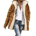 thumbnail image 1 of Hontri Women's Quilted Lightweight Jackets Women Fashion Hooded Sleeveless Sweater Vest Blouse Shirts Coat Sweatshirt Long Quilted Jackets for Women for Women Men Couples, 1 of 8