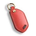 Hontumax Premium Leather 5Button Key Fob Cover Case for KIA Telluride