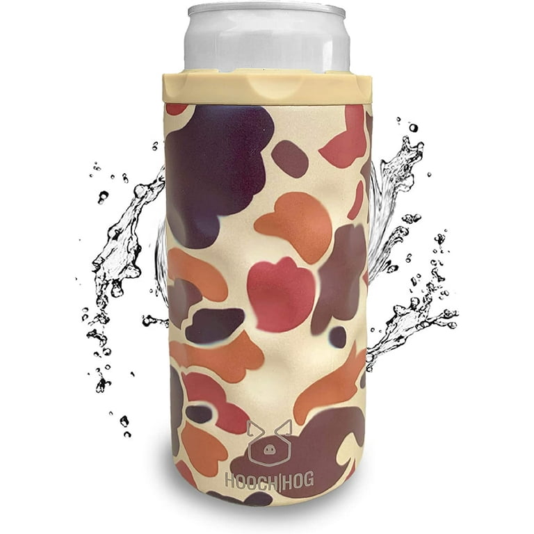 Hooch|Hog Slim Can Cooler Insulated Stainless Steel Drink Sleeve