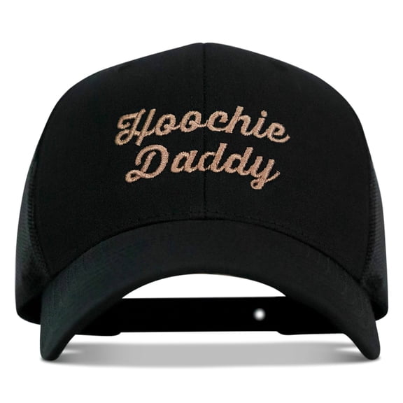 Combat Iron Hoochie Daddy Script Snapback Hat Black /tan