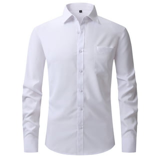 Silver Label Men's Long Sleeve Dress Shirt with Matching Tie - Walmart.com