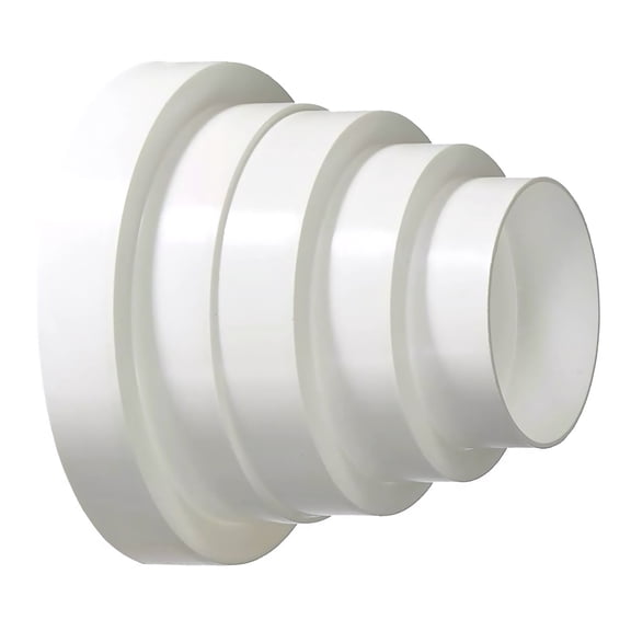 Hood Duct Reducing Tool Plastic Reducer Adapter, Resistant to Wear and Tear for Moisture-Prone Environments