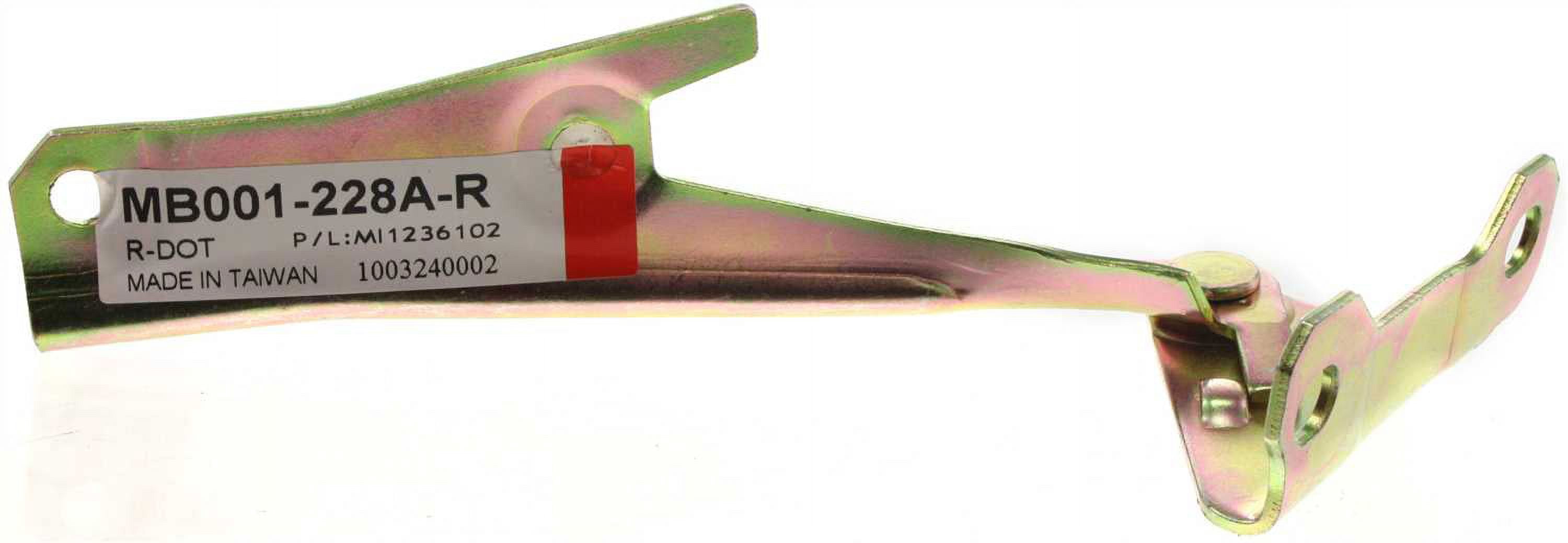 Hood Hinge Compatible with 2003-2006 Mitsubishi Outlander 1993-1994 Dodge Colt Right Passenger