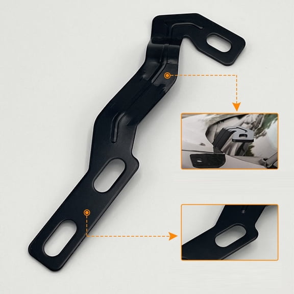 Hood Hinge Ditch Light Mount Bracket For Toyota For Tacoma 2016-2021 3Rd Fangkenuo