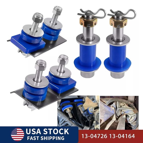 Hood Hinge Pivot Bushing and Mounting Bolt Set for Peterbilt 378 379 13-04154