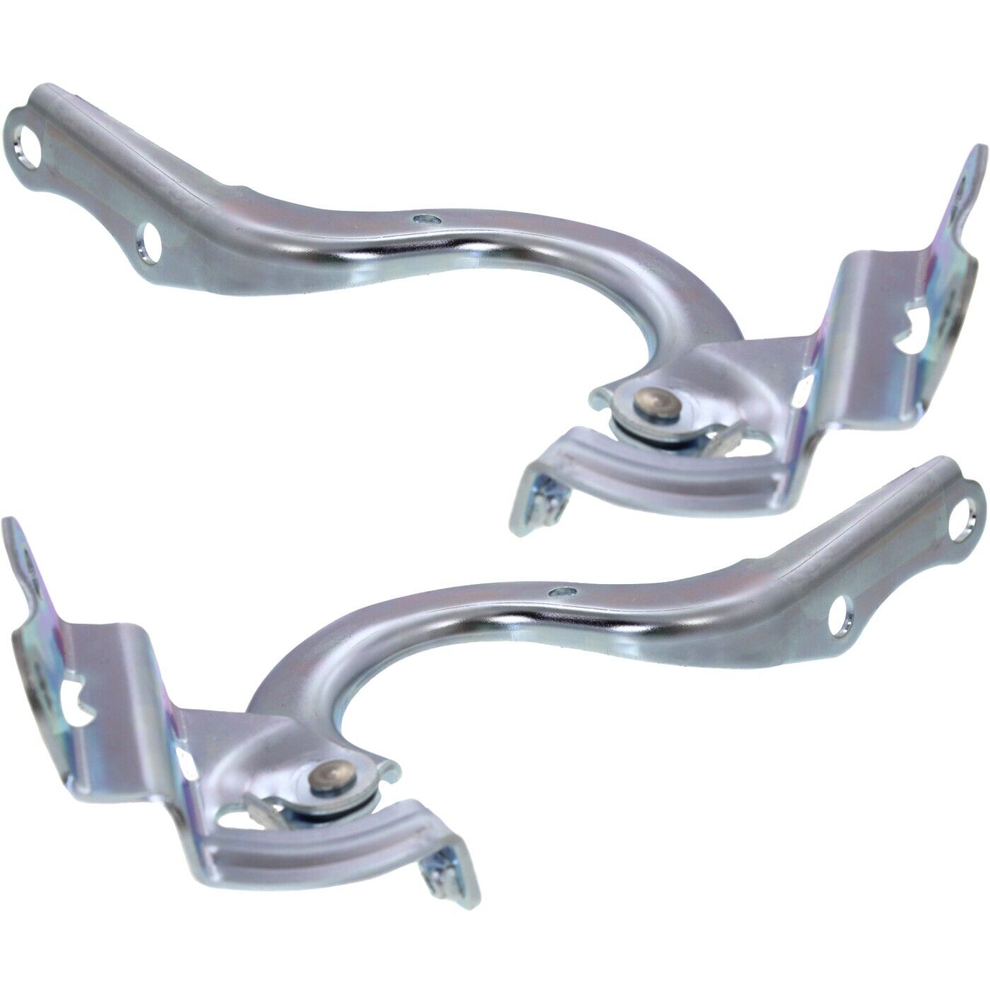 Set Of 2 Hood Hinges For 2014-2016 Toyota Corolla – Driver & Passenger Side (LH/RH) – Steel Replacement