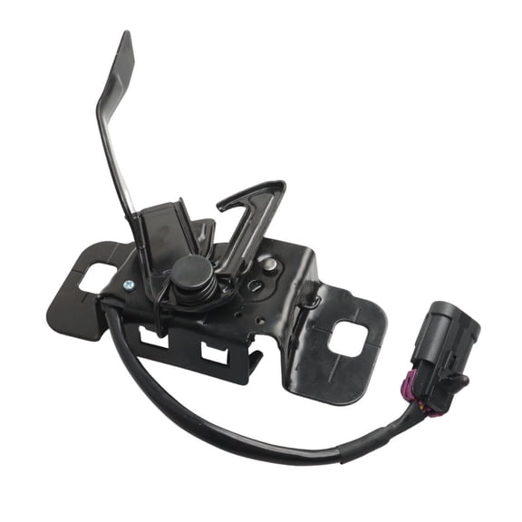 Hood Latch Assembly Black Fits for GMC Sierra 1500 Chevrolet Silverado 1500