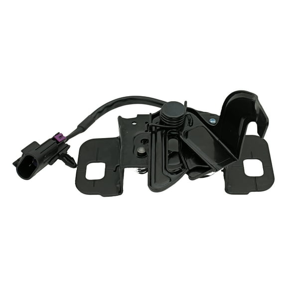 Hood Latch GM1234132 84460937 for 2015-2019 GMC Sierra Chevy Silverado 2500 HD 3500 HD 6.0L 6.6L Replaces 85574822, Black w/Remote Start