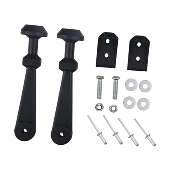 Hood Latch Kit Hood Strap Panel Latch Kit Metal Construction Fits Snowmobile Outdoor Use
