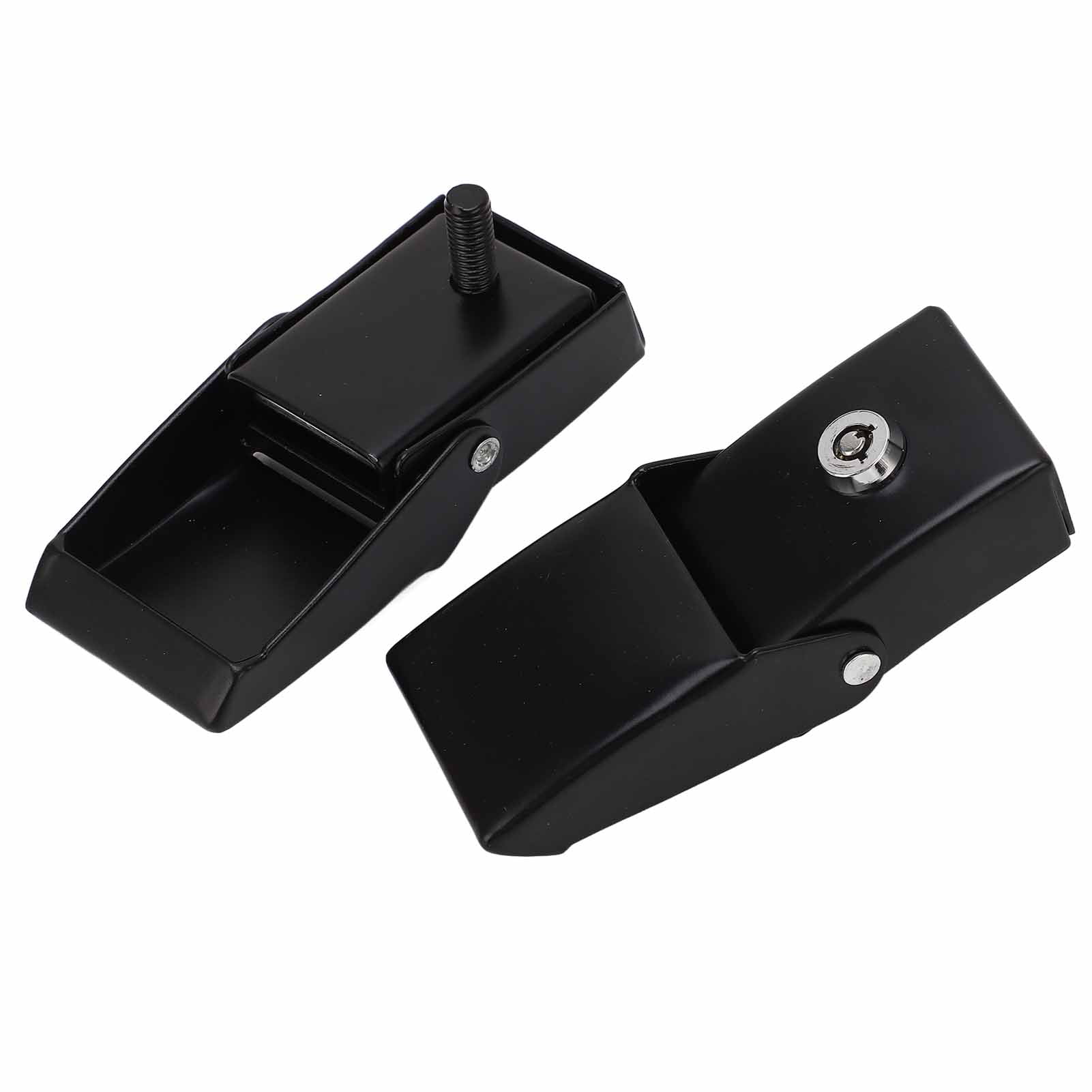 Hood Lock Hood Lock Hood Catch Lock Car Hood Lock Anti Theft Metal Locking Hood Lock Catch Kit