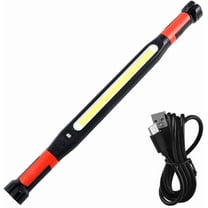 Under Hood Magnetic Work Light, Underhood Rechargeable LED Bar, 3000lm Flashlight Car Accessories with a Magnetic Base and Hook for Mechanic Automotive Repairing Garage Emergency Use(Red-1pc)