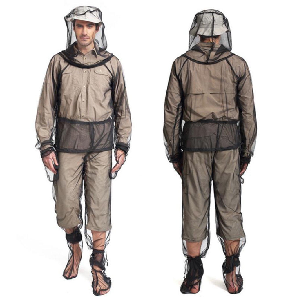 Hood Mosquito Repellent Net Clothing InsectProof Suit Outdoor Protection Set