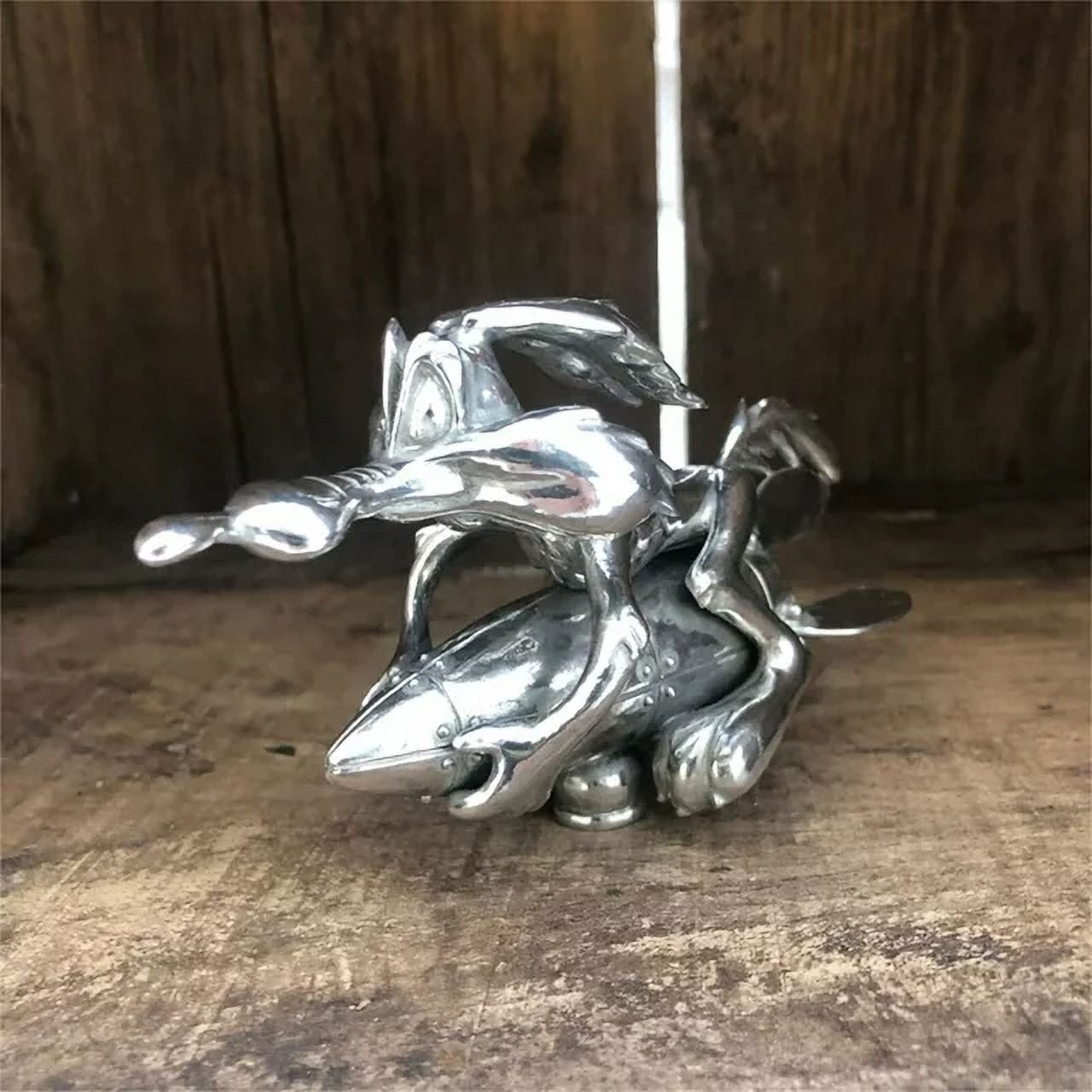 Hood Ornament Cartoon Coyote Rocket,Car Hood Decoration Classic Car