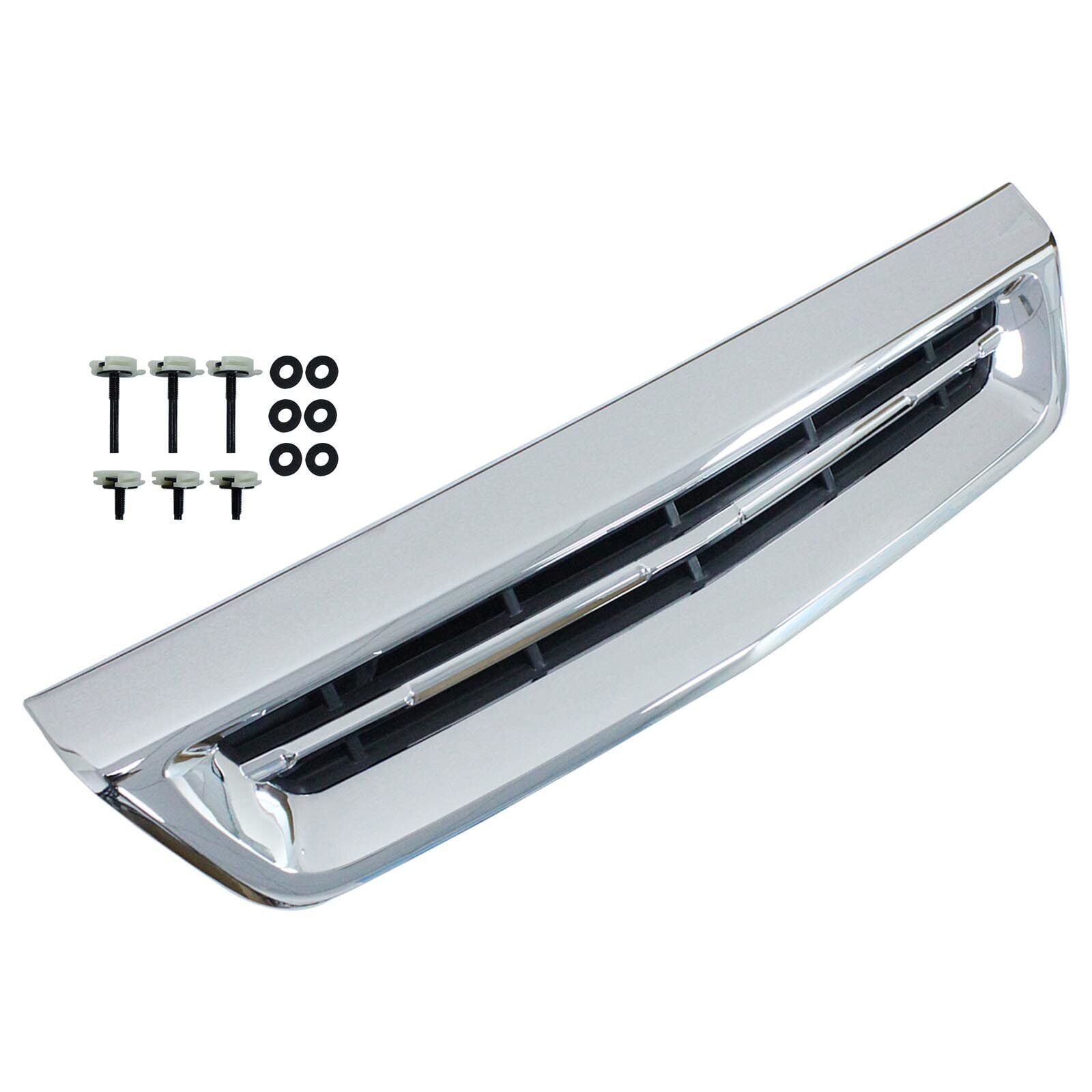 Hood Ornamentation Vent Chrome Fits 2017-2019 Chevy Silverado 2500 3500 ...