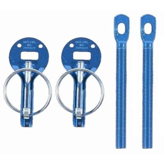 Hood Pin, Blue