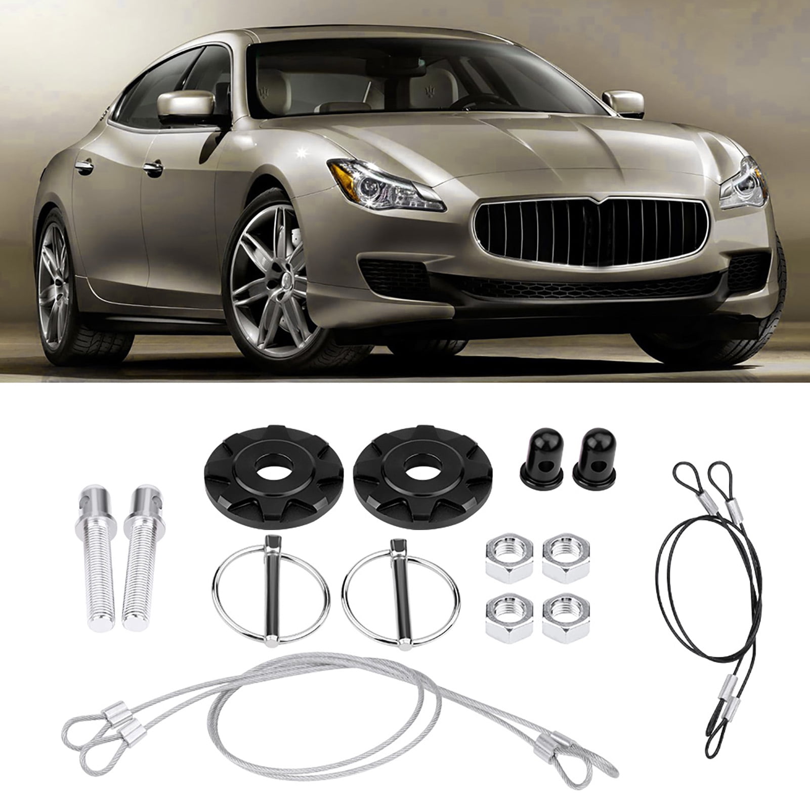 Hood Pin, Durability Quick Release Hood Pin Lock Kit Hood Pin Lock Lock