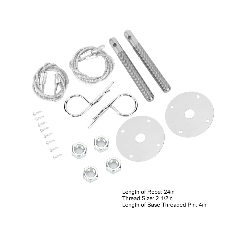 Hood Pin Plate Lock , Fydun Stainless Steel Engine Hood Pin Plate