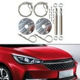 thumbnail image 1 of Hood Pins Kit for Car Stainless Steel Car Hood Cover Aluminum Alloy Hood Pins, 1 of 8