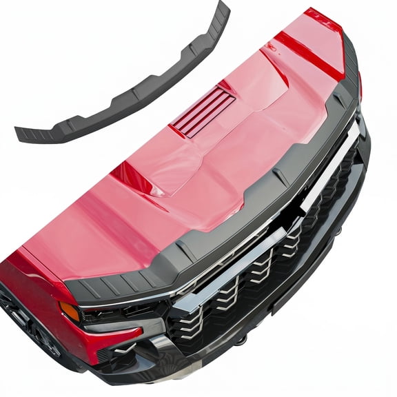 Hood Protector for 2019-2026 Chevy Silverado 1500 Trail Boss ZR2 LT Trail Boss, TPE Hood Shield Deflector