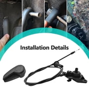 Hood Release Cable Pull Handle Assembly Compatible with Ford Fusion 2013 -2018