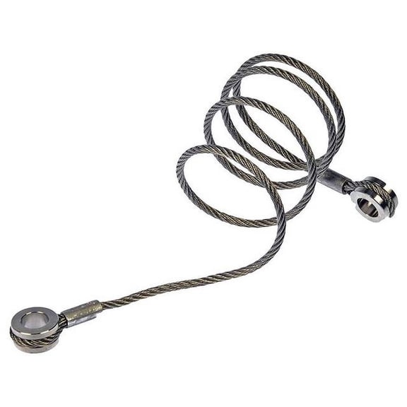 Hood Restraint Cable - Compatible with 1987 - 1996, 2003 - 2008 Peterbilt 357 1988 1989 1990 1991 1992 1993 1994 1995 2004 2005 2006 2007